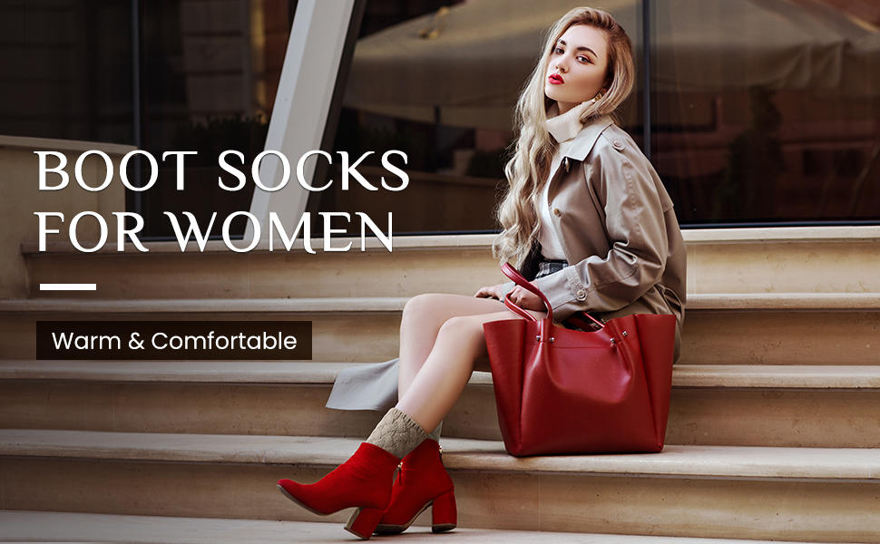 boot socks for women
