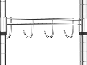 rolling storage shelves