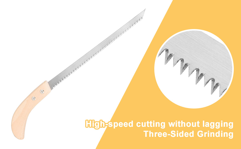 Ladieshow Small Bonsai Saw 12.8in Hand Saw for Wood, Small Hand Saw