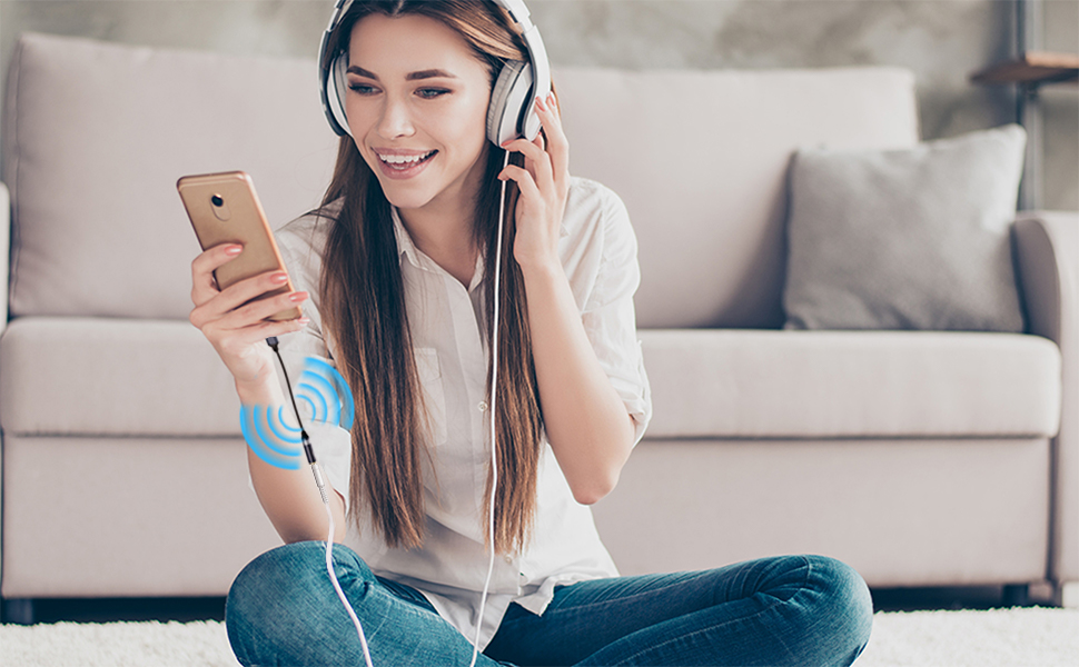 Headphone Jack Audio Adapter