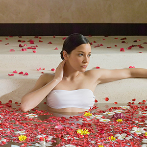 Relax in luxury with relax bath and salt dead sea salt aroma therapy