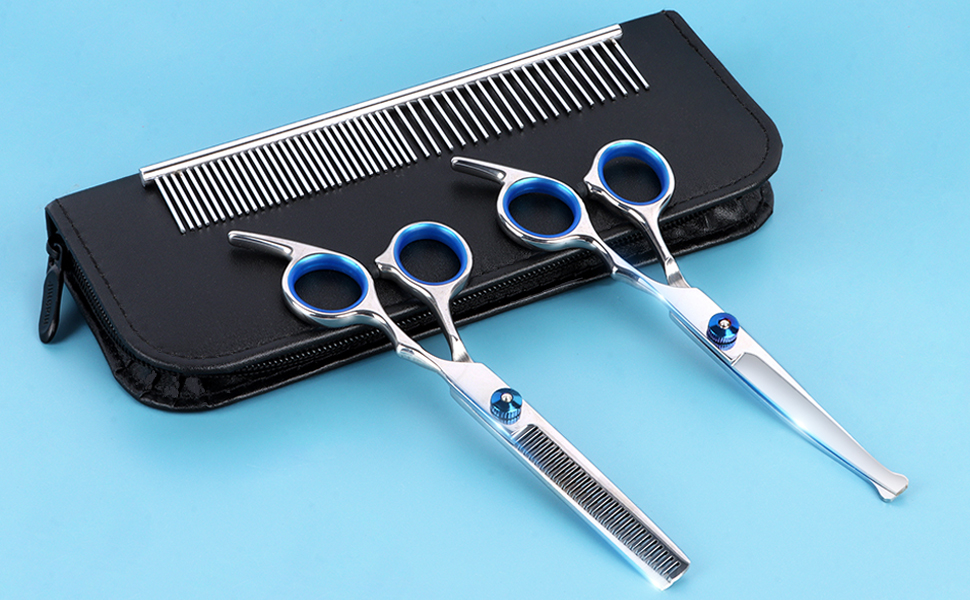 Pet Grooming Scissors Set