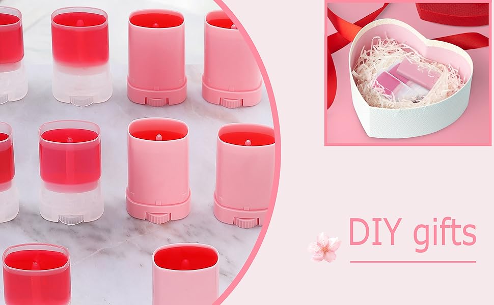 50 Pack Empty Deodorant Containers for Homemade Deodorant