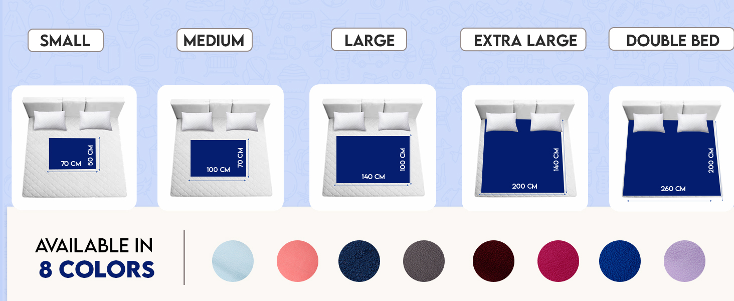 dry sheet large for new born baby, large dry sheet for bed, dry sheet for baby