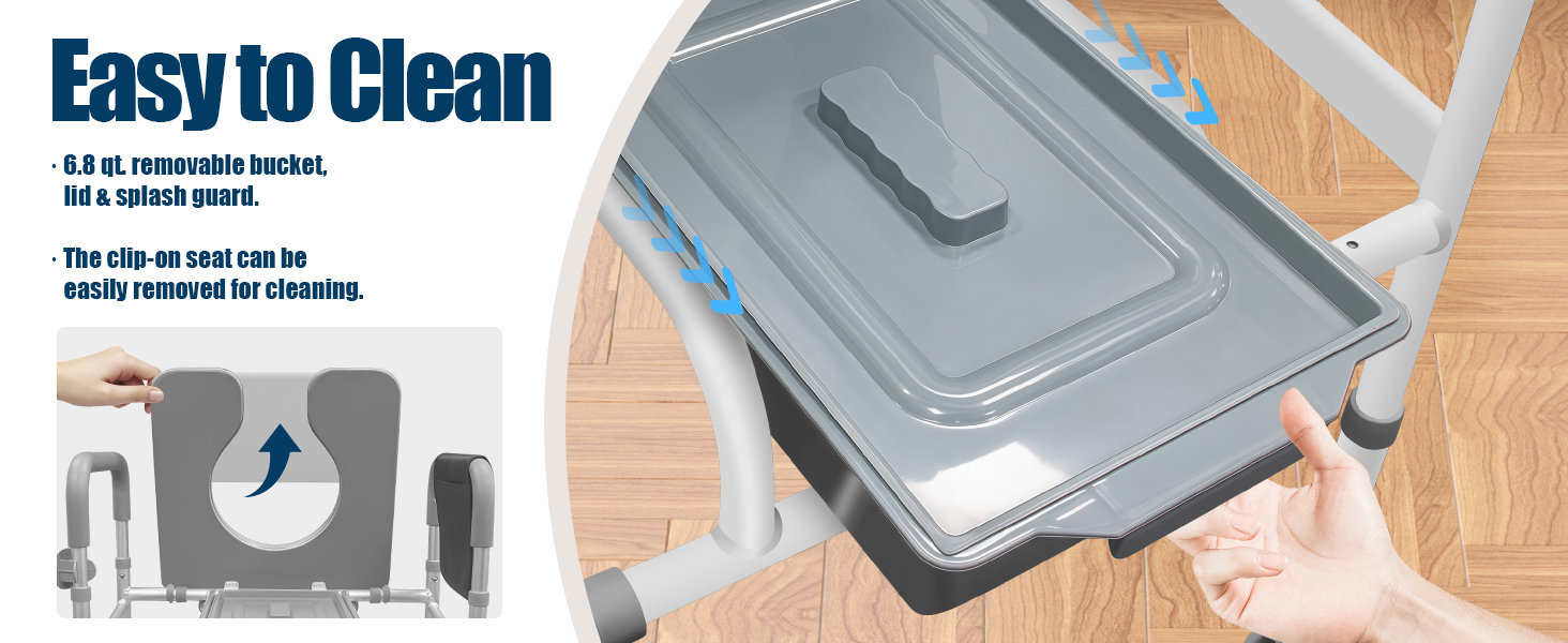 3 in 1 bedside commode