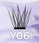 BEYELIAN Press On Lashes, Self Adhesive Eyelashes D+ Curl, 78 Pcs No Glue Lashes Press On Lashes,...
