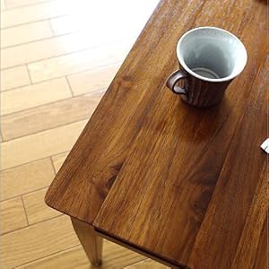 Amazon.co.jp: パソコンデスク 机 木製 書斎机 低い 低め PC