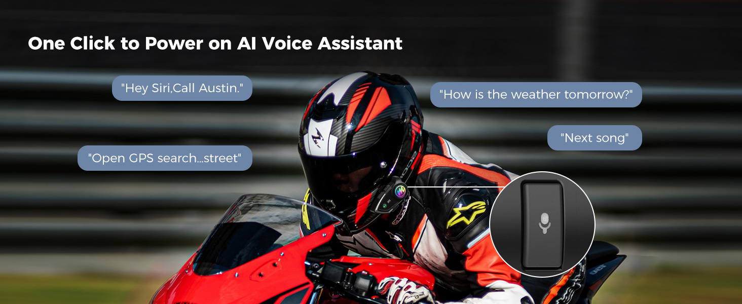 Motorbike Intercom Headset