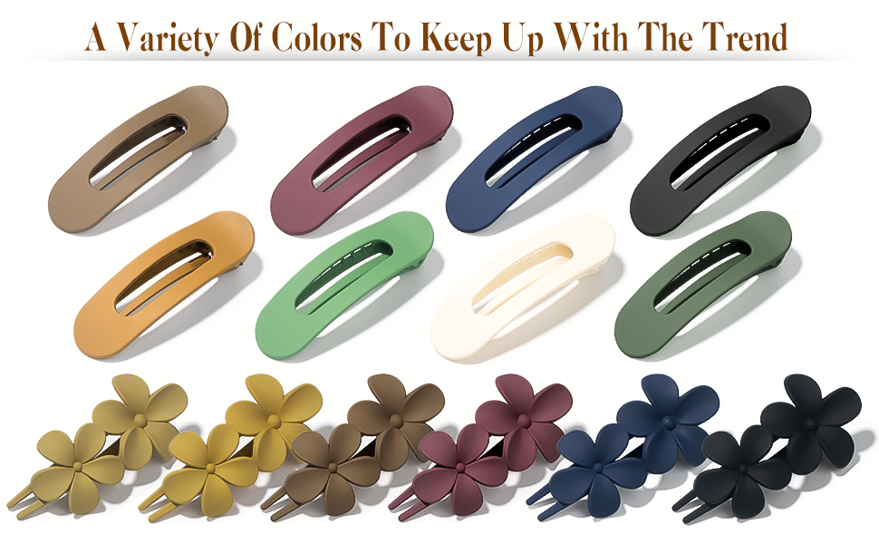 flat hair clip for women girls