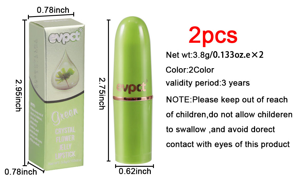 flower color changing lipstick