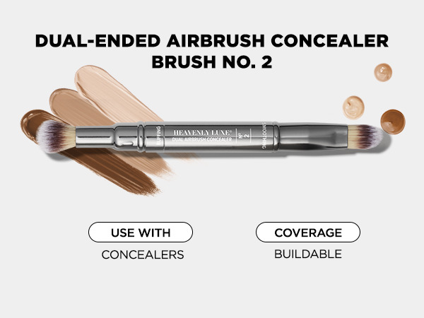 dual ended concealer brush