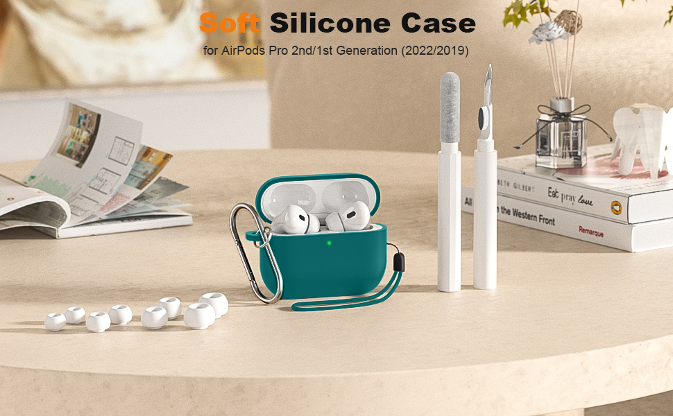 Supfine [4 in 1] for AirPods Pro 2nd/1st Generation Case