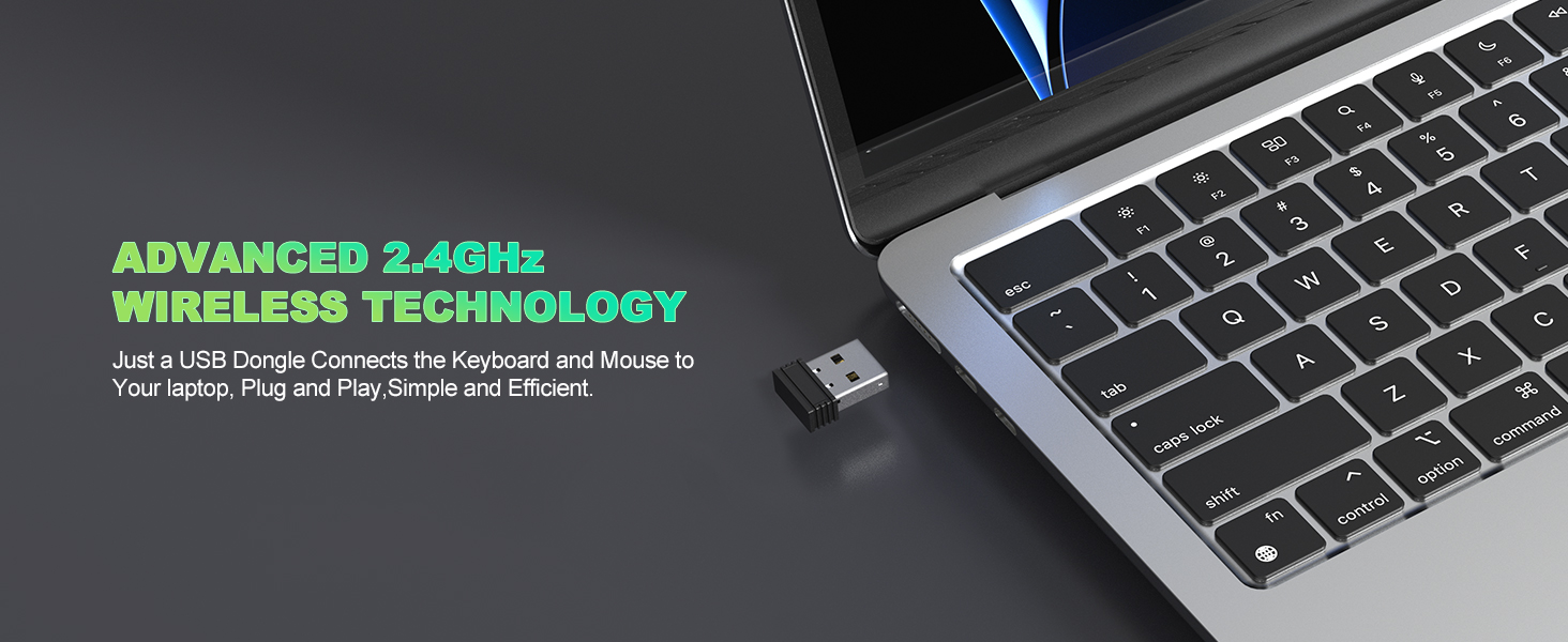 2.4G wireless keyboard