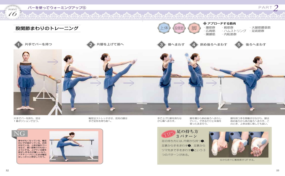 大人のための バレエの体づくり 増補改訂版 美しさを磨く上達