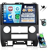 [4+64G]8 Core Android 13 Car Radio for Ford Escape 2007-2012/Mazda Tribute 2007-2012 with Wireles...