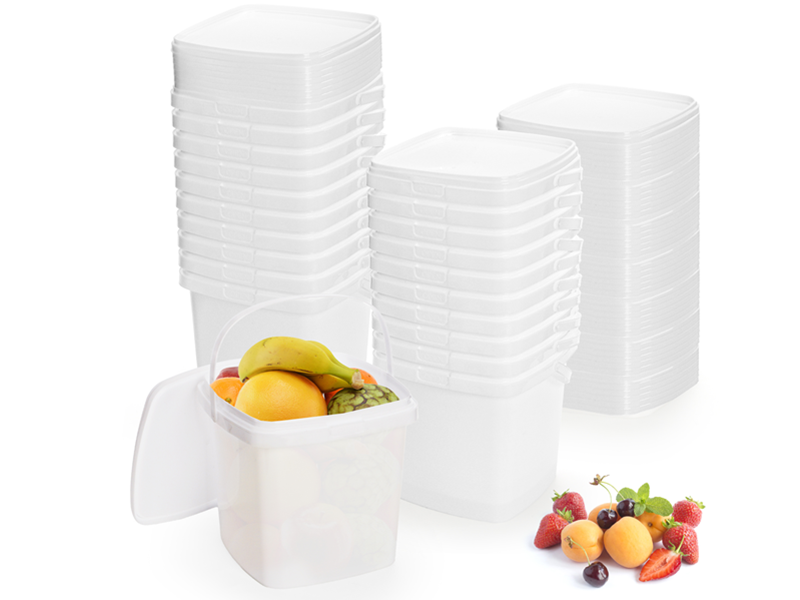 Plastic Bucket with Lid