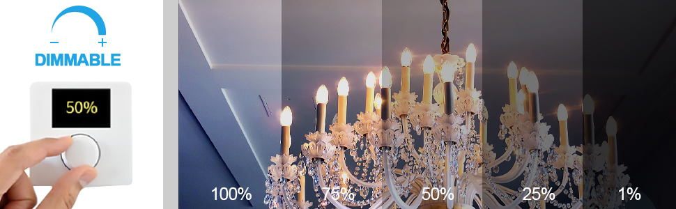 Stepless dimmable LED Bulbs