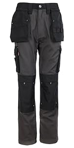 TUFFSTUFF PRO WORK TROUSERS - Black | Order Uniform UK Ltd