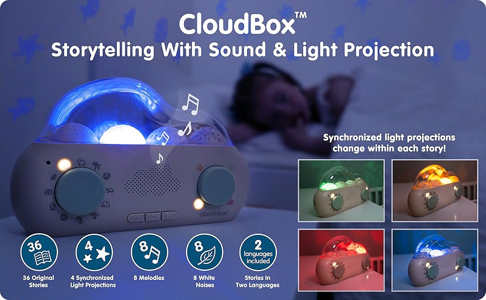 Cloudb Cloudbox - Storytelling With Sound & Light Projection