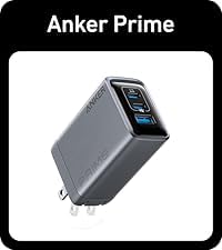 Anker Prime Charger, 250W GaN Prime USB C Charging Station