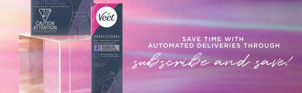 Save time with automated deliveries through subscribe and save!
