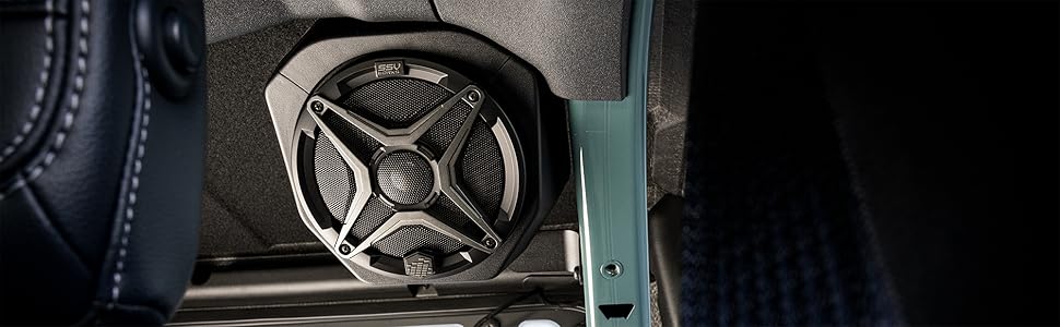 Bronco rear speaker pod