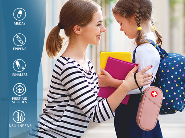 well organized medical carrying case