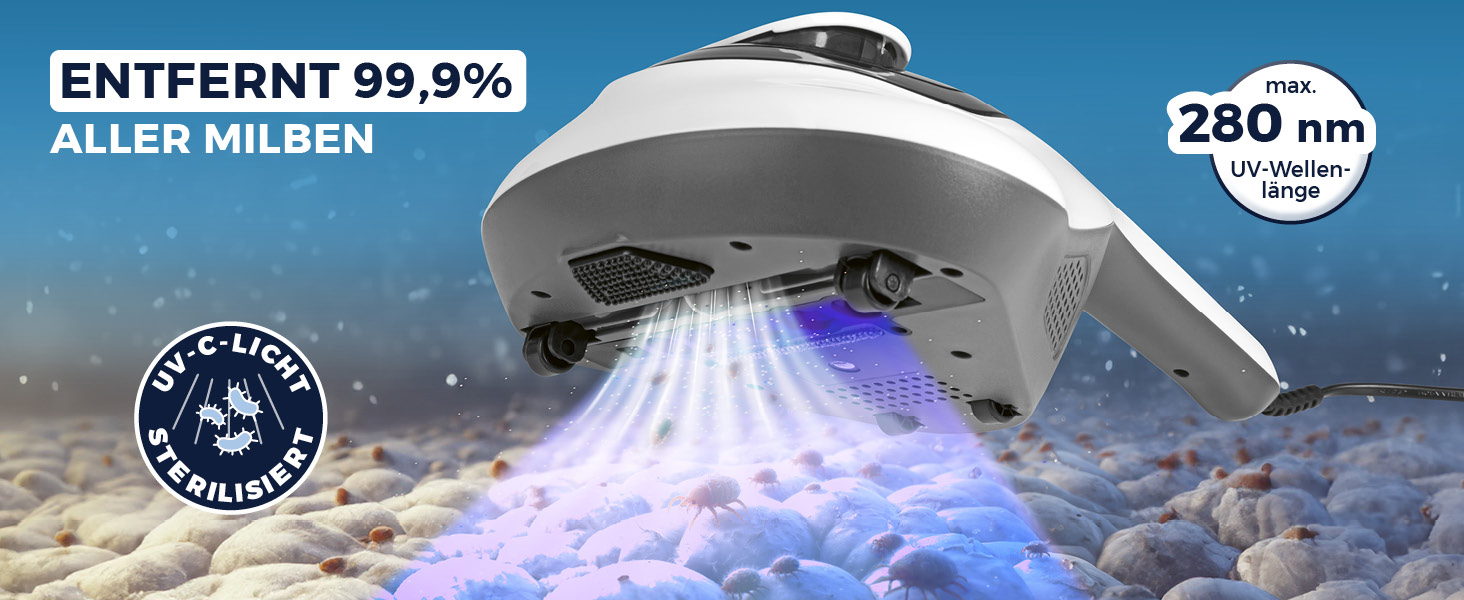 Bob Home Milbensauger Weiß