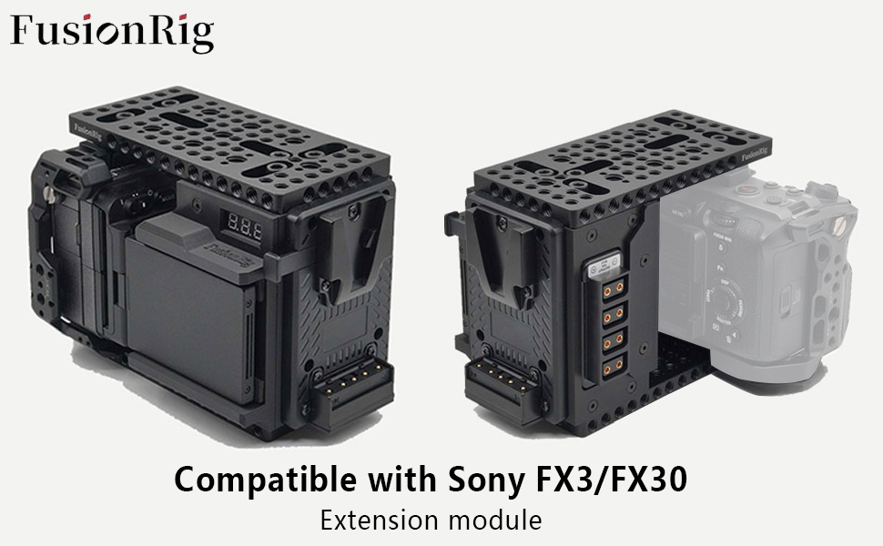 FX3/FX30用 拡張モジュール Cineback風 CineBack™ for FX3 and FX30