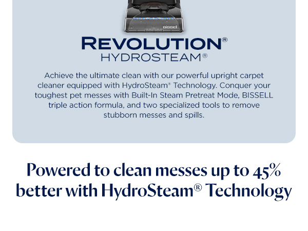 BISSELL Revolution HydroSteam