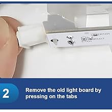 New Upgraded WR55X26671 Refrigerators LED Light Bulb for GE LED Refrigerator Light Bulb Replacement and GE Freezer Bulbs Replacement PS11767930 AP6035586 4468532 EAP11767930 3pcs 10 WR55X26671