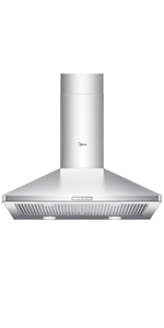 Midea MVP30W6AST Pyramid Range Hood