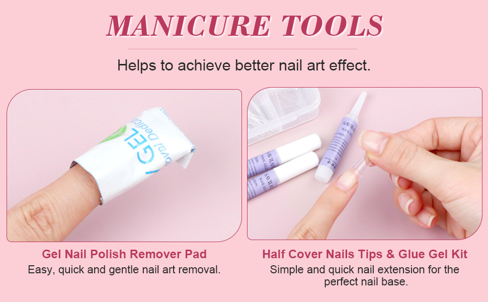 Saviland Acrylic Nail Kit Acrylic Powder Acrylic Liquid Nail Brushes