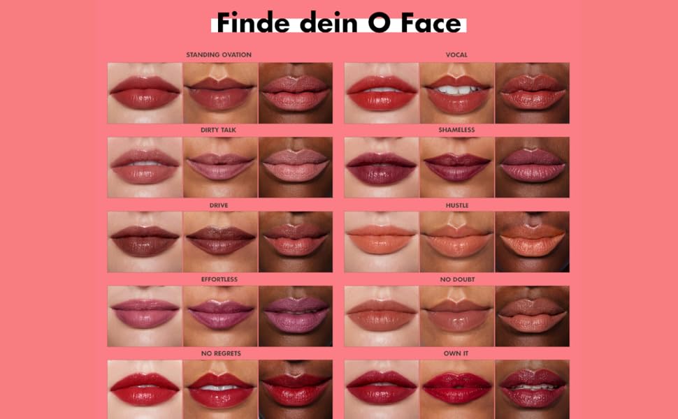 O face satin lipstick