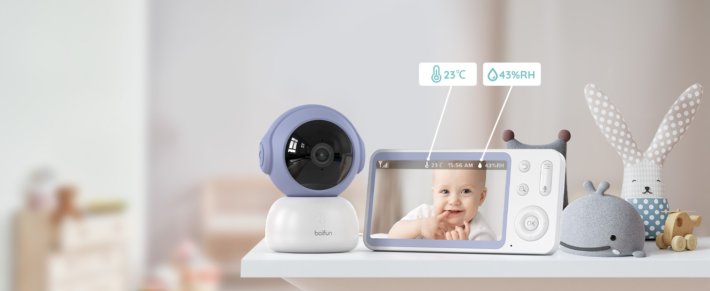 baby monitor with camera and audio phone app