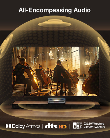 The Aurora Pro MKII, equipped with Dolby Atmos, is currently playing music.