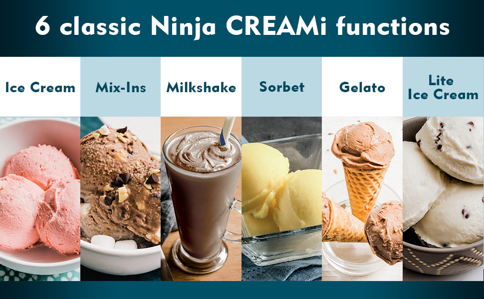 6 Classic  ninja creami