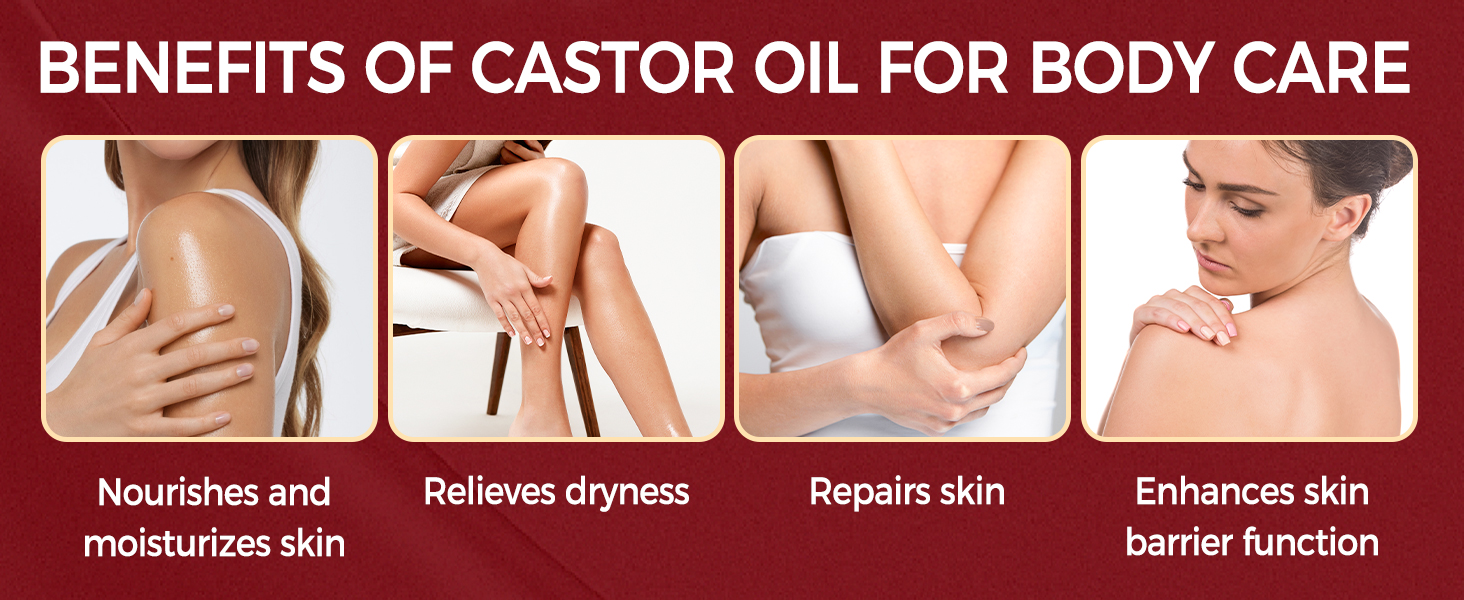 organic roll on castor oil