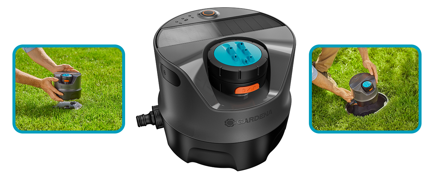 Gardena AquaPrecise KomplettSet Pipeline Bewässerungssystem für