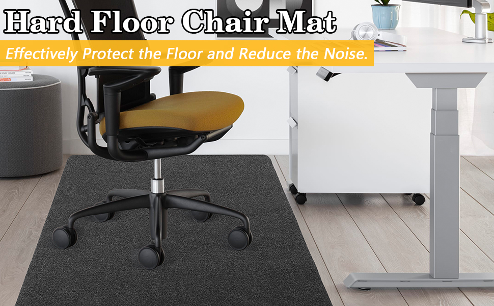 Chair Mat for Hardwood Floor, MultiPurpose Rug for Hard