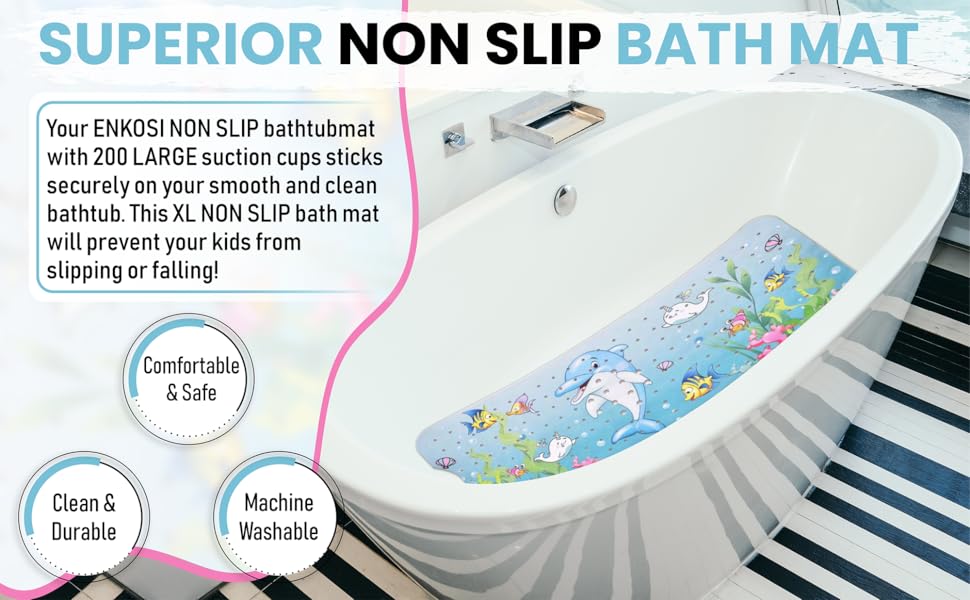 Rubber Duck Bath Mat Baby Non Slip Bathtub Mat for Baby