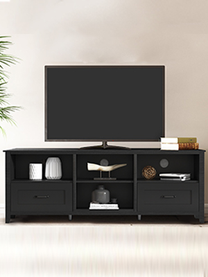 Black TV Stand