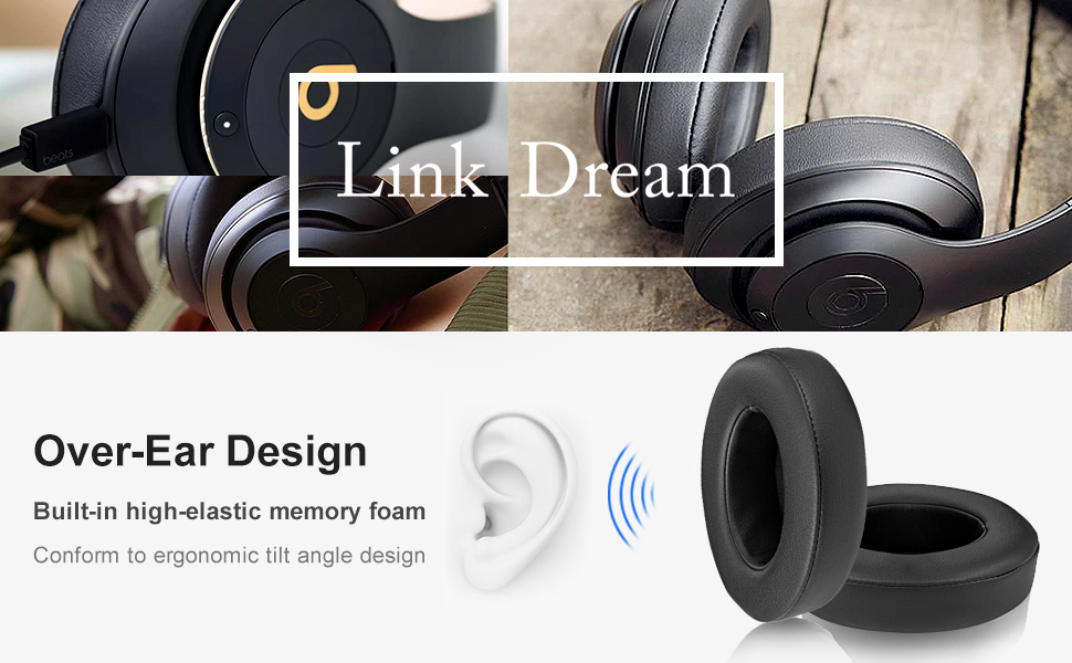 Link Dream Beats Studio 3 Replacement Ear Pads, Beats Headphones