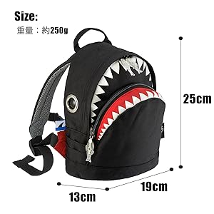 MORN CREATIONS シャークバックパック Lサイズ　SK-101 楽天市場】サメ グッズ リュックシャーク バックパック Lサイズ