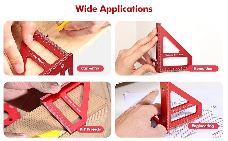 3D Multi-Angle Measuring Ruler imperial