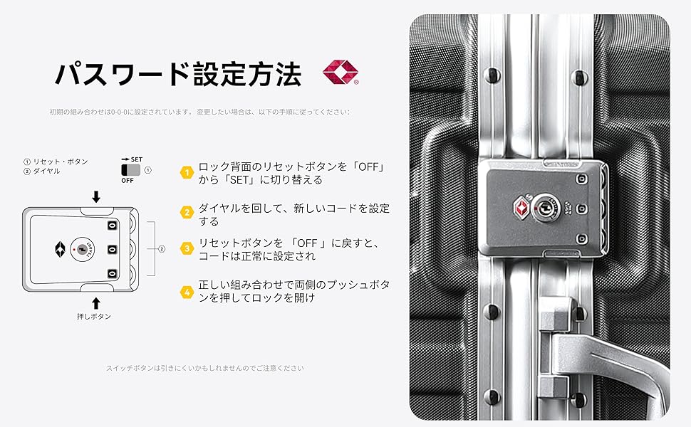Amazon | [YOETEY] スーツケース キャリーケース 大型 アルミ