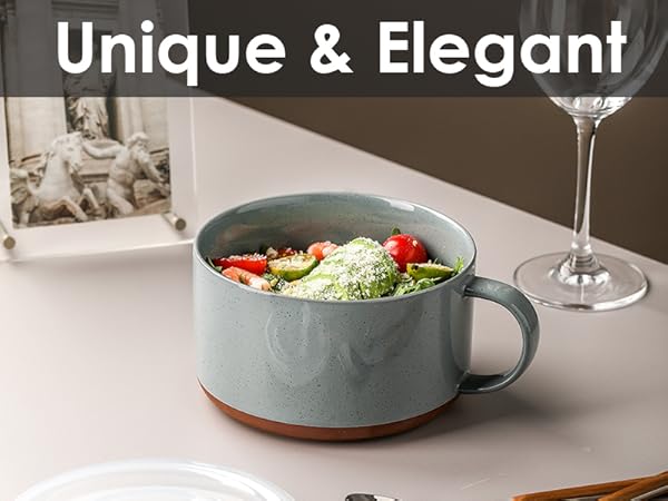 Amazon.com | Chubacoo Extra Large Soup Bowl with Lid: 38 Oz