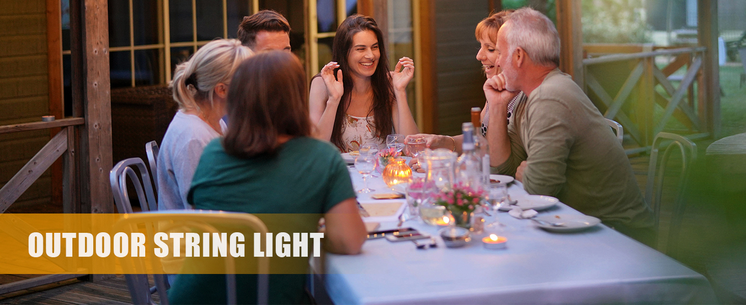 outdoor string lights