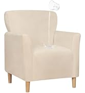 NICEEC Spandex Stretch Chair Covers Armchair Super Soft Modern Banquet Armchair Cover Water Repel...