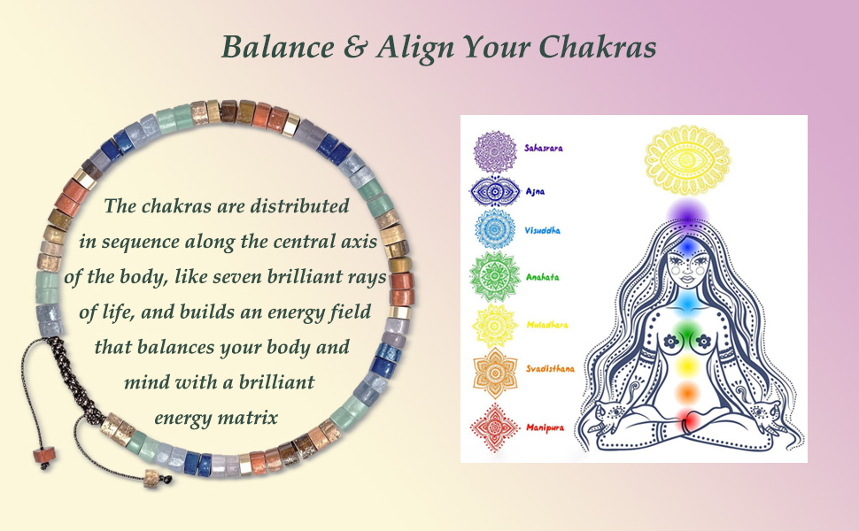 Chakra Bracelets for Women